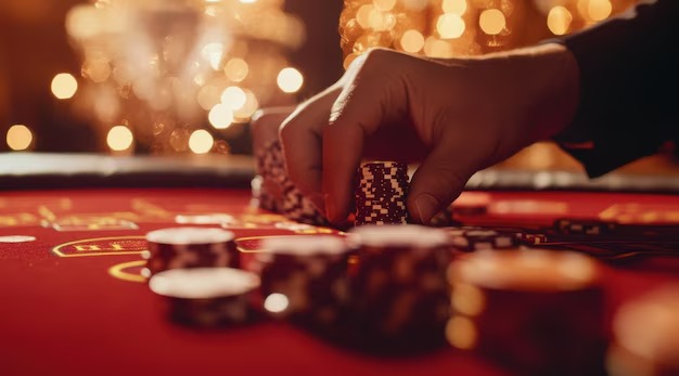 Live blackjack on Allbet Allbet live blackjack table with dealer and player positions